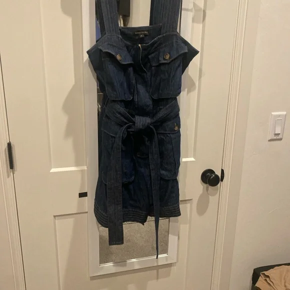 Banana Republic Denim Romper Size 8 - Picture 5 of 6